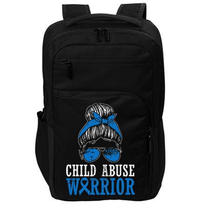 Stop Child Abuse Awareness Support Impact Tech Backpack