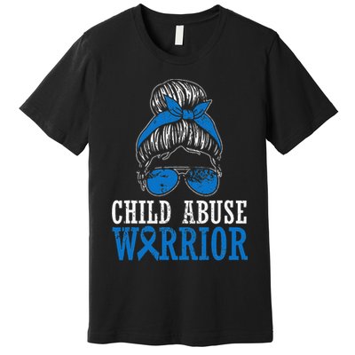 Stop Child Abuse Awareness Support Premium T-Shirt
