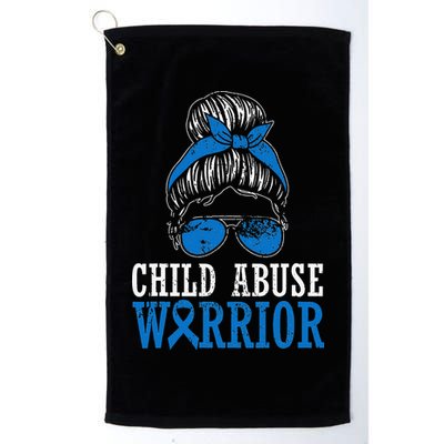 Stop Child Abuse Awareness Support Golf Towel
