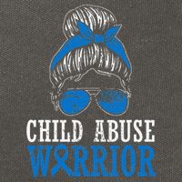 Stop Child Abuse Awareness Support Cotton Canvas Backpack