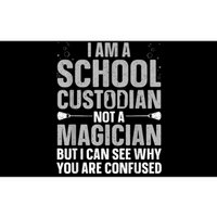 School Custodian Art For Custodian Appreciation Bumper Sticker