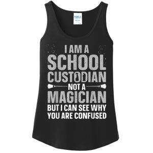 School Custodian Art For Custodian Appreciation Ladies Essential Tank