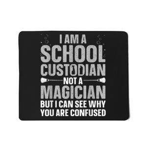 School Custodian Art For Custodian Appreciation Mousepad