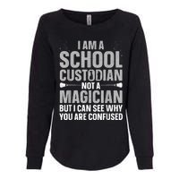 School Custodian Art For Custodian Appreciation Womens California Wash Sweatshirt