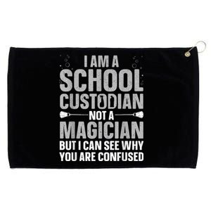 School Custodian Art For Custodian Appreciation Grommeted Golf Towel