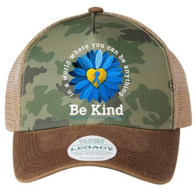 Stop Child Abuse Child Abuse Awareness Prevention Legacy Tie Dye Trucker Hat