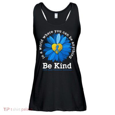 Stop Child Abuse Child Abuse Awareness Prevention Ladies Essential Flowy Tank