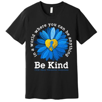 Stop Child Abuse Child Abuse Awareness Prevention Premium T-Shirt