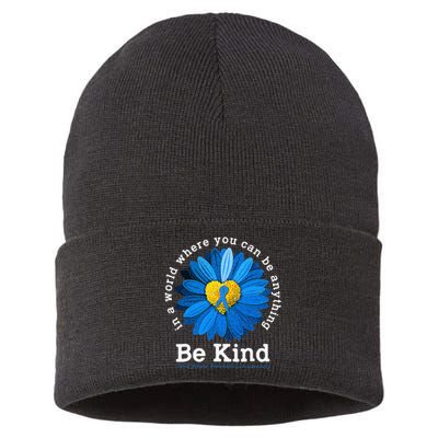 Stop Child Abuse Child Abuse Awareness Prevention Sustainable Knit Beanie