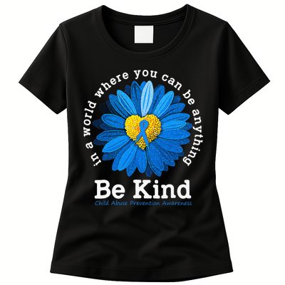 Stop Child Abuse Child Abuse Awareness Prevention Womens T-Shirt