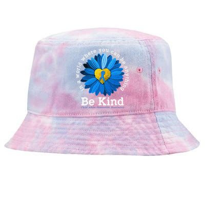 Stop Child Abuse Child Abuse Awareness Prevention Tie-Dyed Bucket Hat