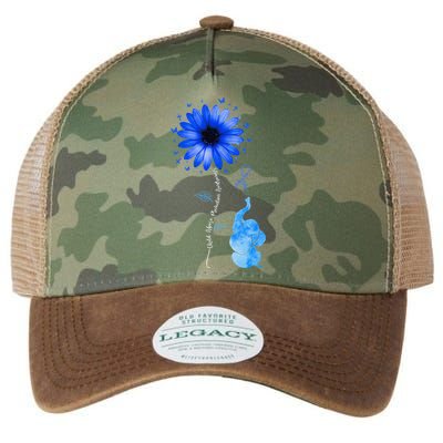 Stop Child Abuse Prevention Awareness Month Legacy Tie Dye Trucker Hat