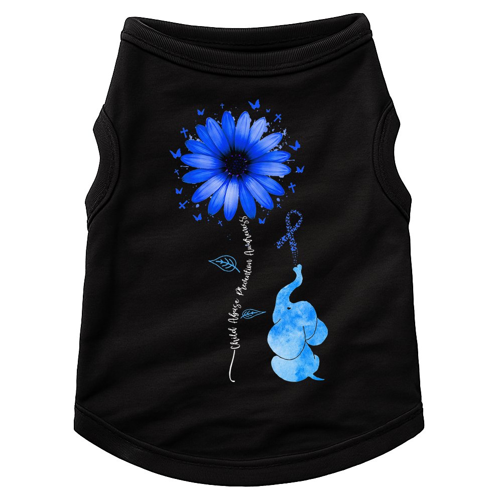 Stop Child Abuse Prevention Awareness Month Doggie Tank