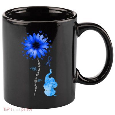 Stop Child Abuse Prevention Awareness Month 11oz C Handle Ceramic Mug