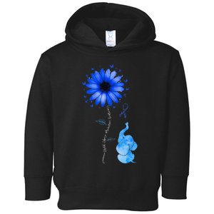 Stop Child Abuse Prevention Awareness Month Toddler Hoodie