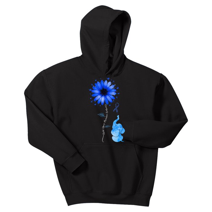 Stop Child Abuse Prevention Awareness Month Kids Hoodie