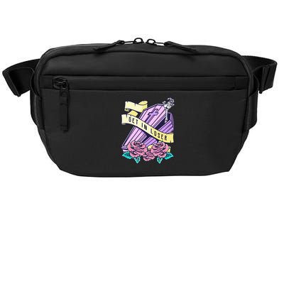 Spooky Coffin Aesthetic for Halloween Lovers Crossbody Pack