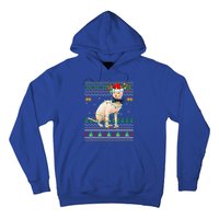 Sphynx Cat Animal Lover Xmas Santa Sphynx Cat Ugly Christmas Gift Hoodie