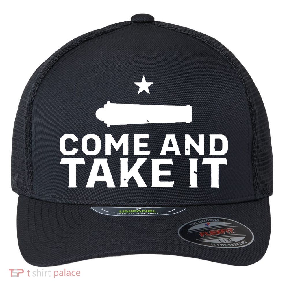 Skeeters Come And Take It Flexfit Unipanel Trucker Cap
