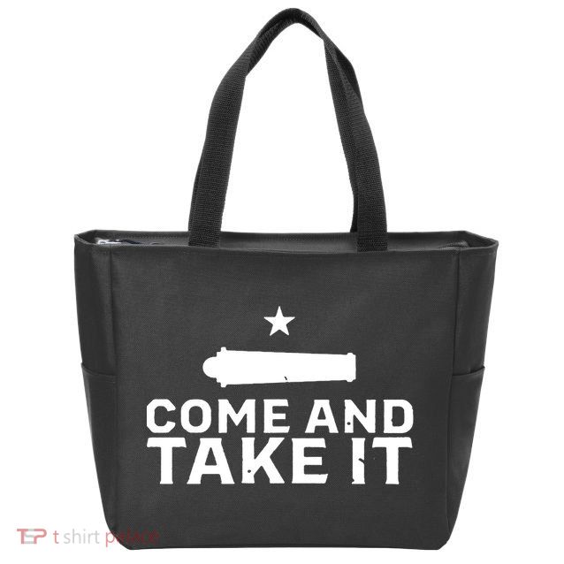 Skeeters Come And Take It Zip Tote Bag
