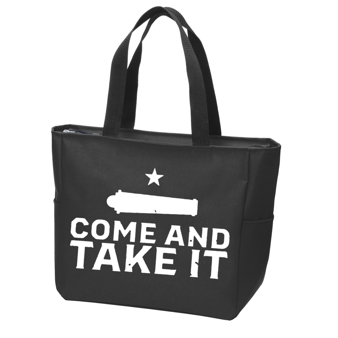 Skeeters Come And Take It Zip Tote Bag