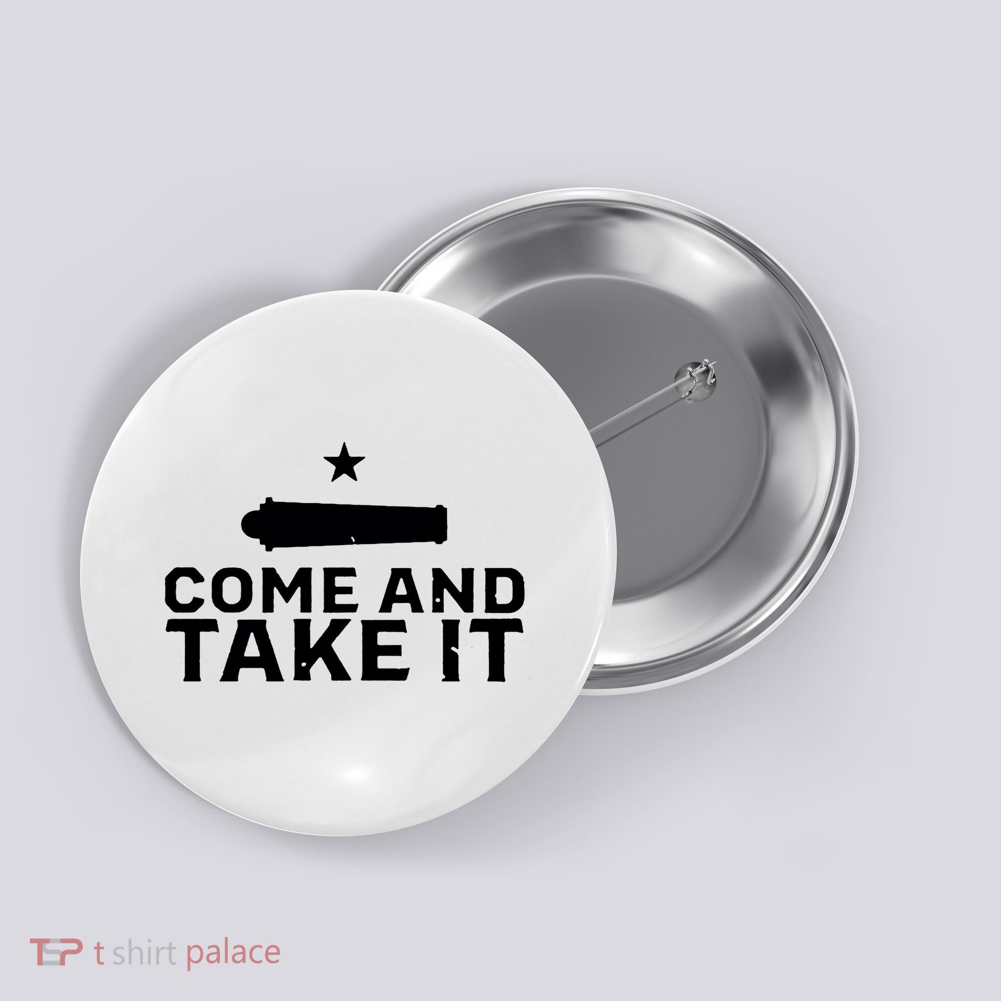 Skeeters Come And Take It Button