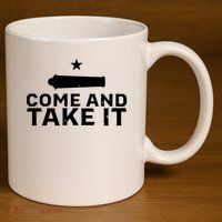 Skeeters Come And Take It 11oz C Handle Ceramic Mug