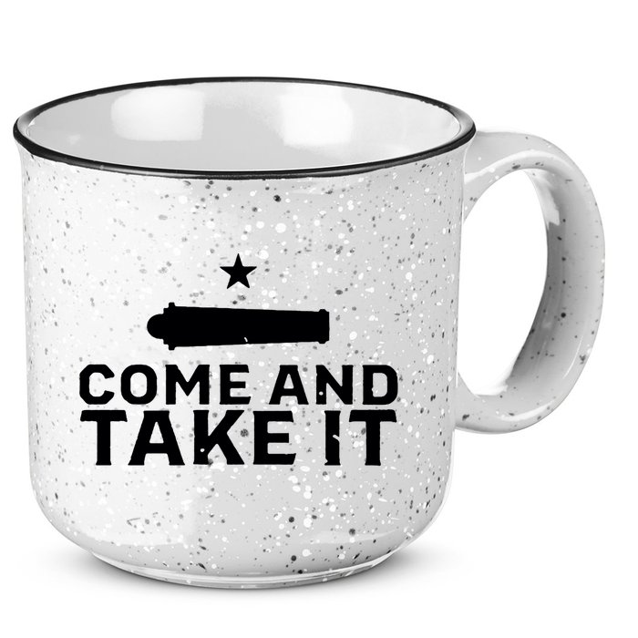 Skeeters Come And Take It 15oz Campfire Ceramic Mug