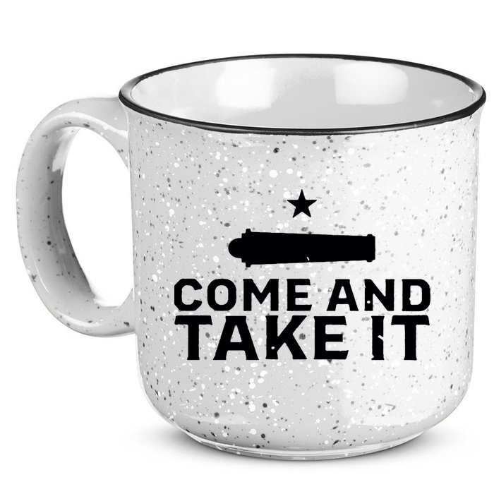 Skeeters Come And Take It 15oz Campfire Ceramic Mug