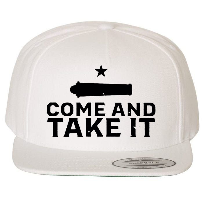 Skeeters Come And Take It Wool Snapback Cap