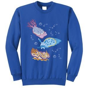 Sea Cucumber Animal Ocean Life Lover Plastic Free Cute Gift Sweatshirt