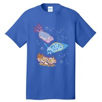 Sea Cucumber Animal Ocean Life Lover Plastic Free Cute Gift Tall T-Shirt