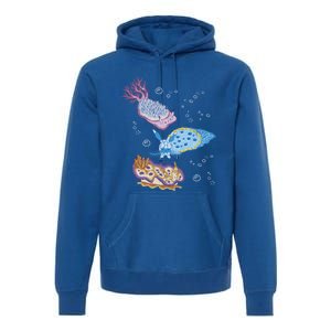 Sea Cucumber Animal Ocean Life Lover Plastic Free Cute Gift Premium Hoodie