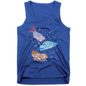 Sea Cucumber Animal Ocean Life Lover Plastic Free Cute Gift Tank Top