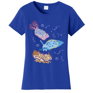 Sea Cucumber Animal Ocean Life Lover Plastic Free Cute Gift Women's T-Shirt