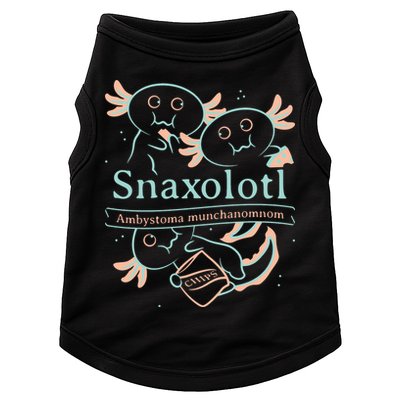 Snaxolotl Cute Axolotl Chips Doggie Tank