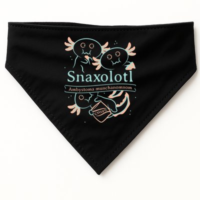 Snaxolotl Cute Axolotl Chips USA-Made Doggie Bandana