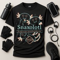 Snaxolotl Cute Axolotl Chips Performance Shirt