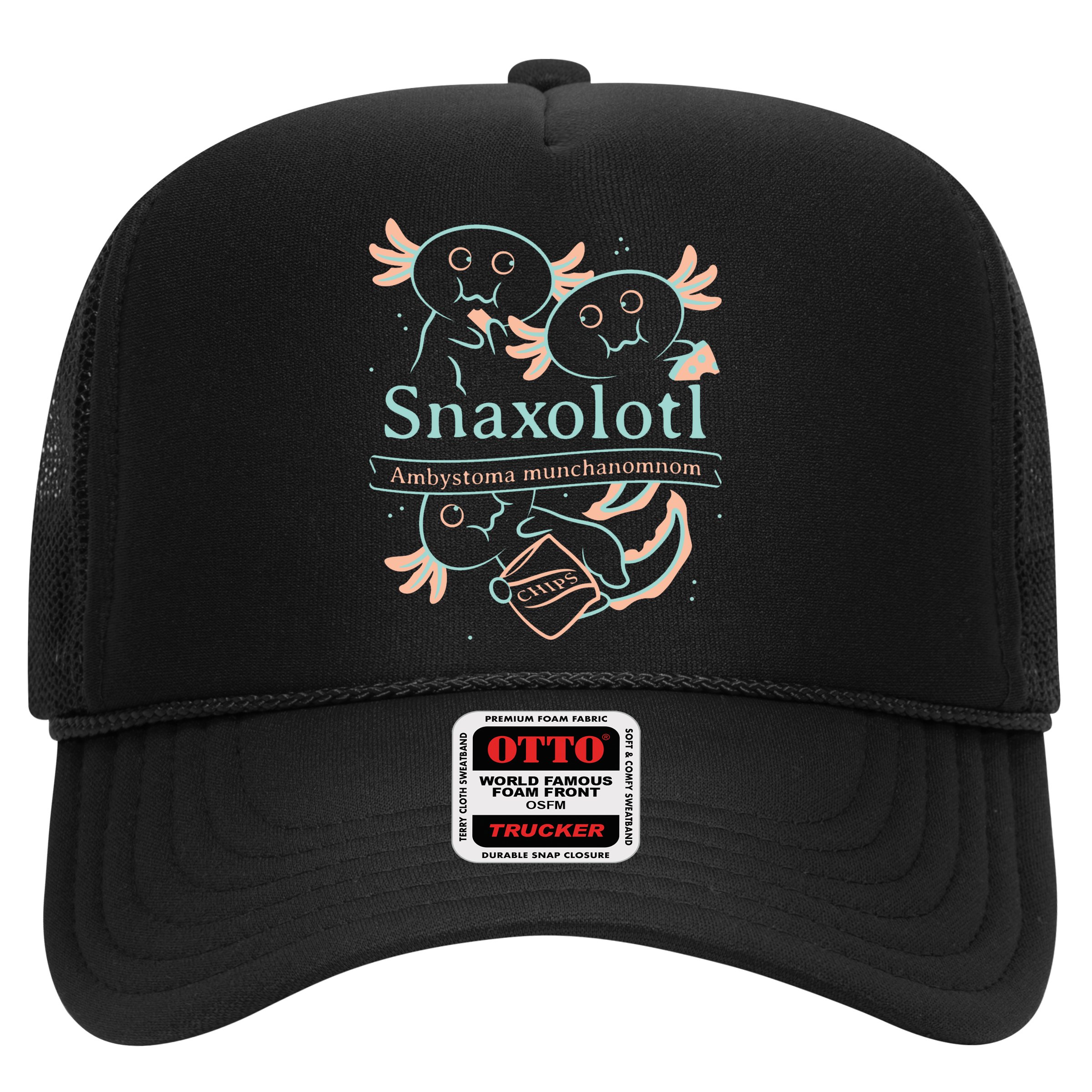 Snaxolotl Cute Axolotl Chips Hat