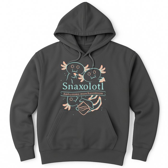 Snaxolotl Cute Axolotl Chips Hoodie