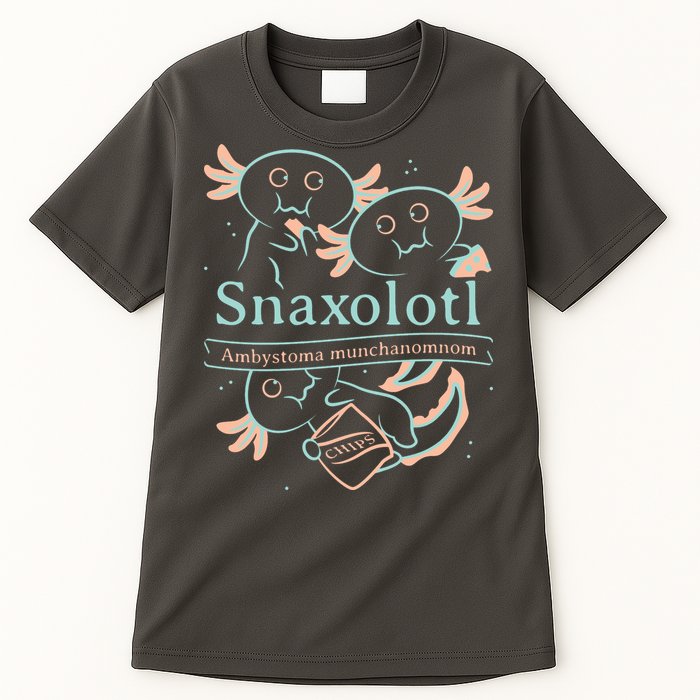 Snaxolotl Cute Axolotl Chips Tall T-Shirt