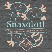 Snaxolotl Cute Axolotl Chips Button
