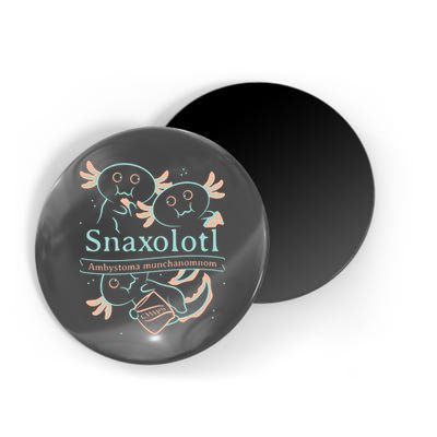 Snaxolotl Cute Axolotl Chips Magnet