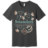 Snaxolotl Cute Axolotl Chips Premium T-Shirt