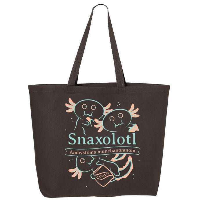 Snaxolotl Cute Axolotl Chips 25L Jumbo Tote