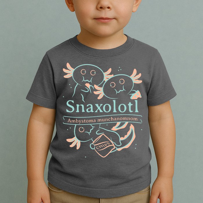 Snaxolotl Cute Axolotl Chips Toddler T-Shirt