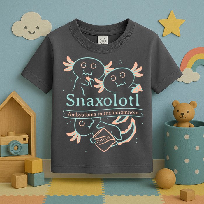 Snaxolotl Cute Axolotl Chips Toddler T-Shirt