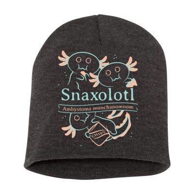 Snaxolotl Cute Axolotl Chips Short Acrylic Beanie