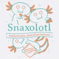 Snaxolotl Cute Axolotl Chips Garment-Dyed Sweatshirt