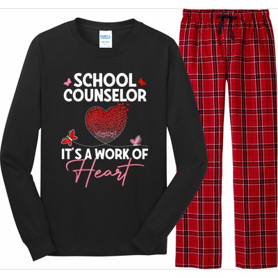 School Counselor Appreciation Gifts Valentine's Day School Long Sleeve Pajama Set